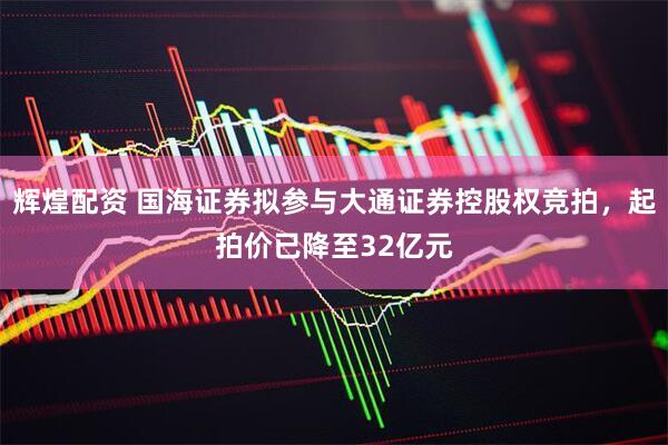 辉煌配资 国海证券拟参与大通证券控股权竞拍，起拍价已降至32亿元
